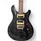 Used PRS SE Custom 24 FR Trans Black Solid Body Electric Guitar