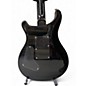 Used PRS SE Custom 24 FR Trans Black Solid Body Electric Guitar