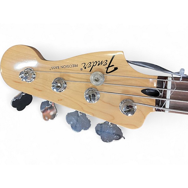 Used Fender Standard Precision Bass 2 Color Sunburst Electric Bass Guitar