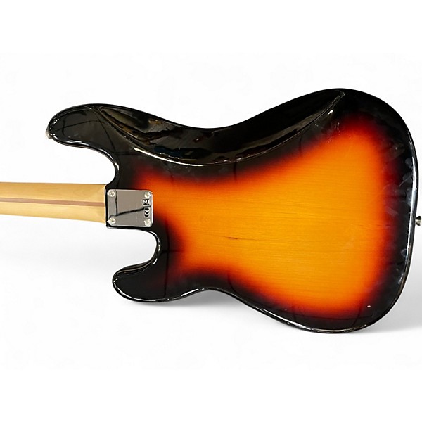 Used Fender Standard Precision Bass 2 Color Sunburst Electric Bass Guitar