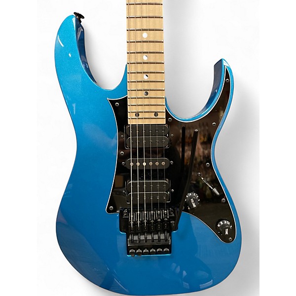 Used Ibanez RG550 Genisis Electric Blue Solid Body Electric Guitar