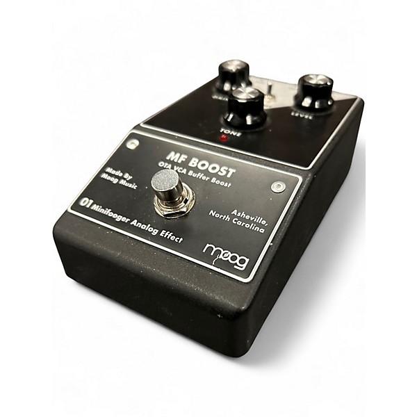 Used Moog Minifooger MF Boost Effect Pedal