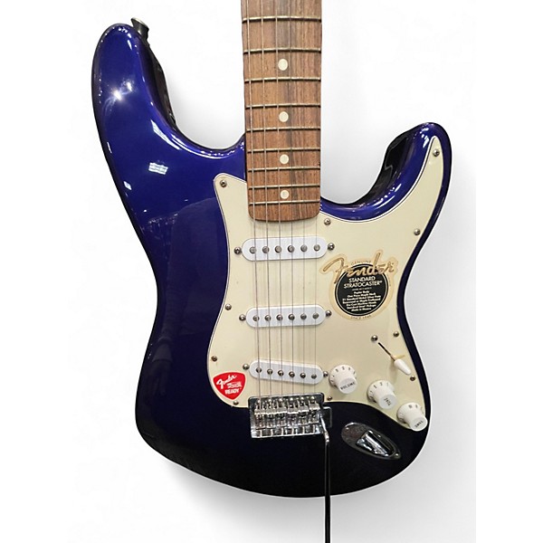 Used 1999 Fender Standard Stratocaster Midnight Blue Solid Body Electric Guitar