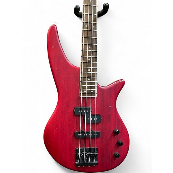 Used Jackson spectra Satin Red Electric Bass Guitar