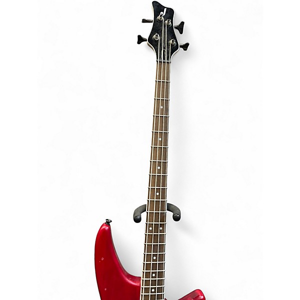 Used Jackson spectra Satin Red Electric Bass Guitar