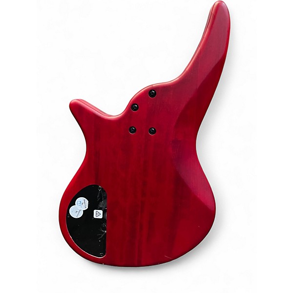 Used Jackson spectra Satin Red Electric Bass Guitar