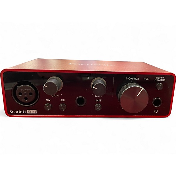 Used Focusrite Scarlett Solo Gen 3 Audio Interface