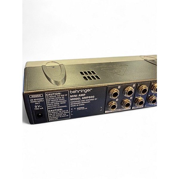 Used Behringer AMP800 MiniAMP 4-Channel Headphone Amp