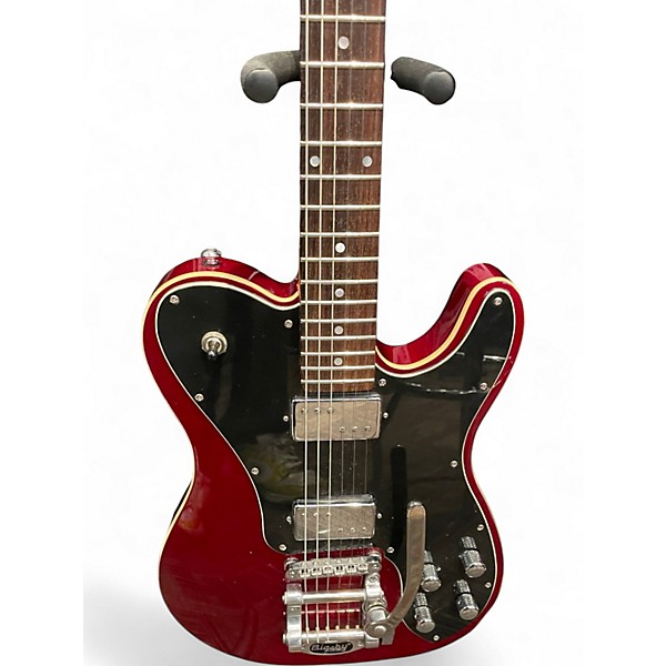 Used Schecter Guitar Research PT Fastback Red Solid Body Electric Guitar