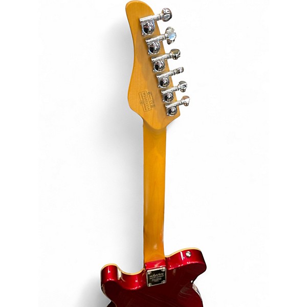 Used Schecter Guitar Research PT Fastback Red Solid Body Electric Guitar