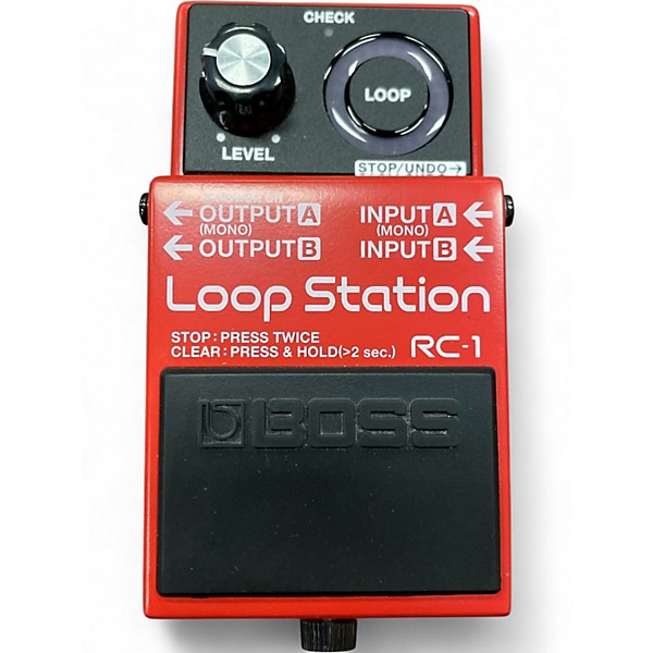 Used 2020 BOSS RC1 Loop Station Pedal