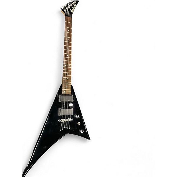 Used Jackson JS30KV King V Black Solid Body Electric Guitar