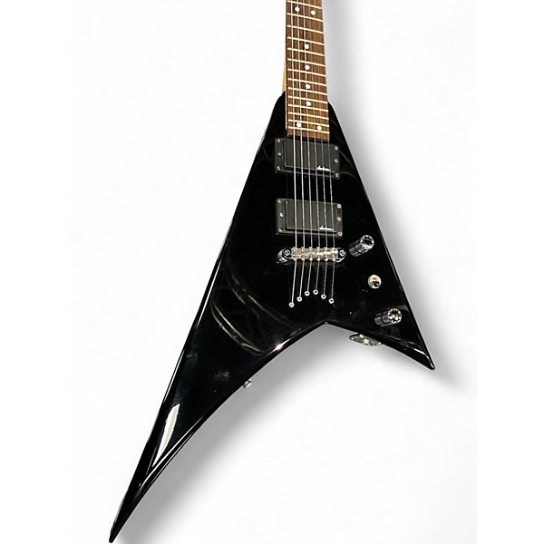 Used Jackson JS30KV King V Black Solid Body Electric Guitar