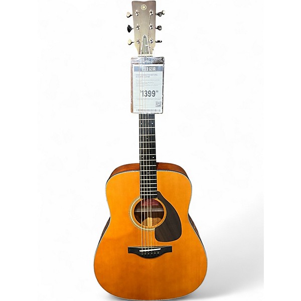 Used Yamaha FG5 Natural Acoustic Guitar