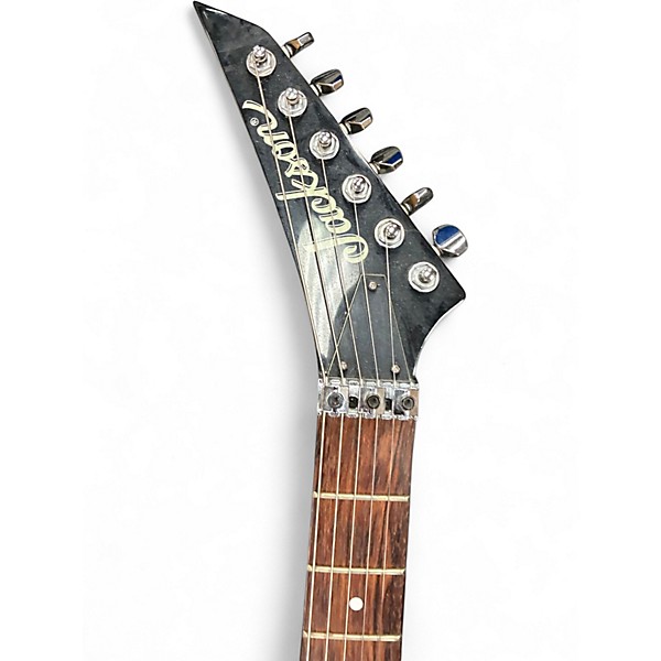 Used Jackson dinky reverse fr Blue Solid Body Electric Guitar