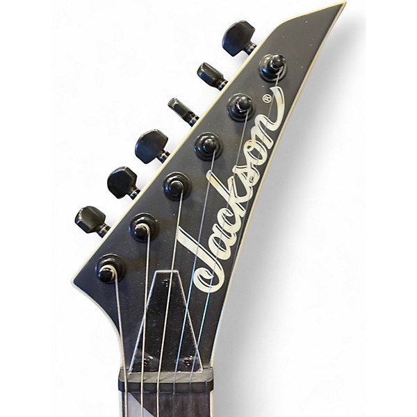 Used Jackson JS22 Dinky Black Solid Body Electric Guitar