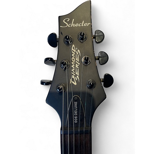 Used Schecter Guitar Research 006 Deluxe  Maple Solid Body Electric Guitar