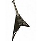 Used Jackson USA RR1 V Gloss Black Solid Body Electric Guitar