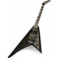 Used Jackson USA RR1 V Gloss Black Solid Body Electric Guitar