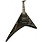 Used Jackson USA RR1 V Gloss Black Solid Body Electric Guitar