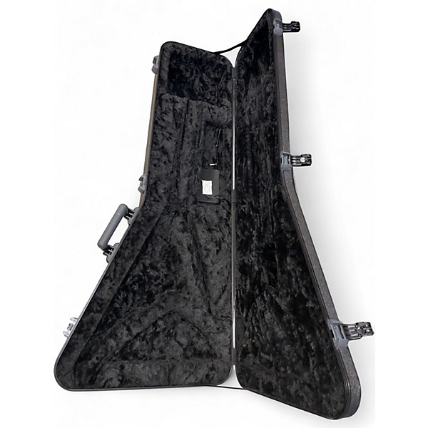 Used Jackson USA RR1 V Gloss Black Solid Body Electric Guitar