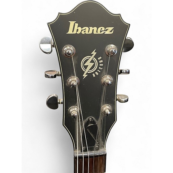 Used Ibanez amf73 Artcore Natural Hollow Body Electric Guitar