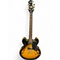 Used Epiphone Dot 2 Color Sunburst Hollow Body Electric Guitar thumbnail