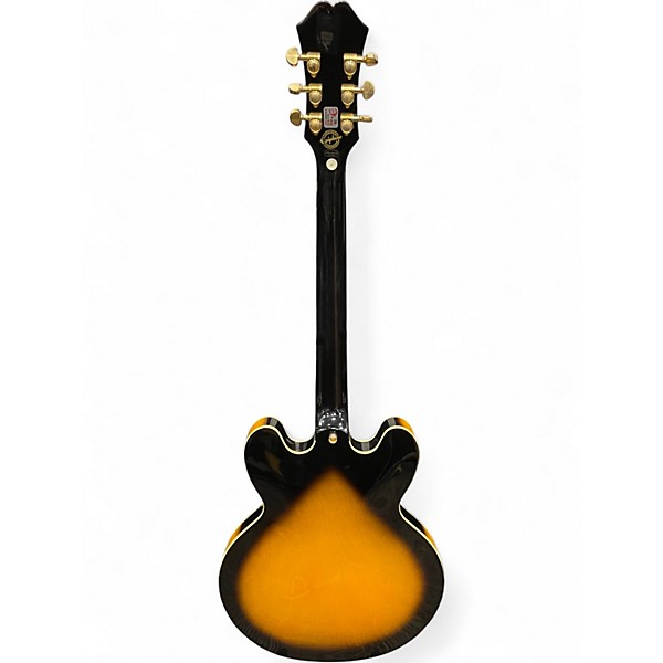 Used Epiphone Dot 2 Color Sunburst Hollow Body Electric Guitar
