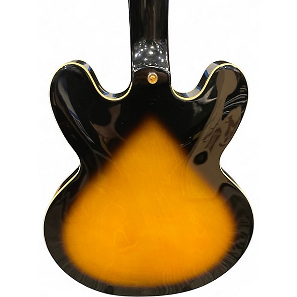 Used Epiphone Dot 2 Color Sunburst Hollow Body Electric Guitar