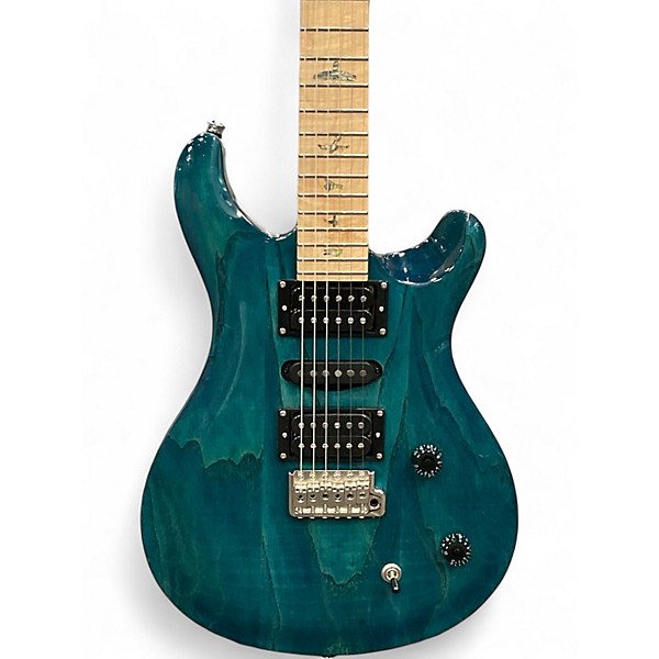 Used PRS Swamp Ash Special IRI BLUE Solid Body Electric Guitar