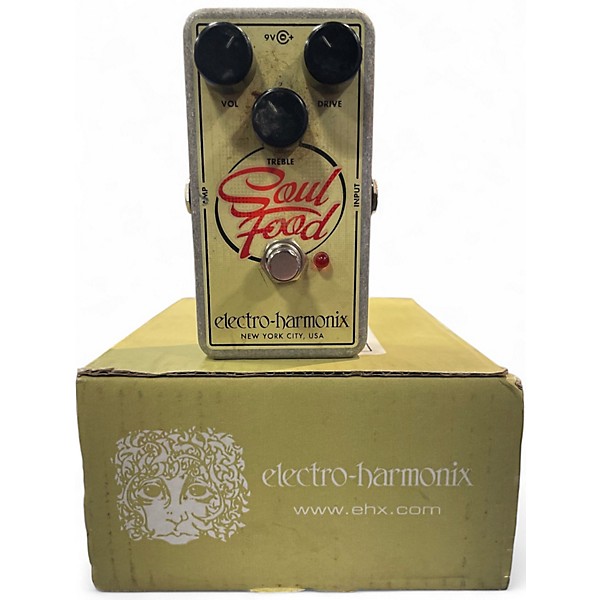 Used Electro-Harmonix Soul Food Overdrive Effect Pedal