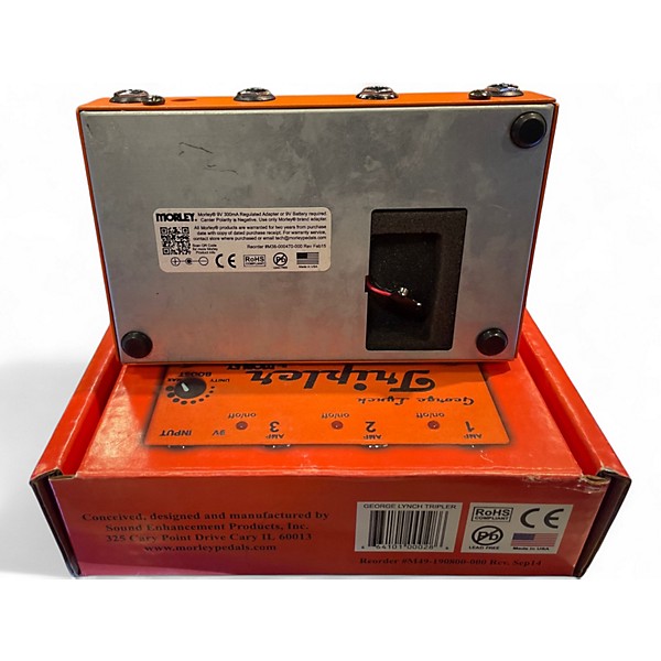 Used Morley George Lynch Tripler Boost Effect Pedal
