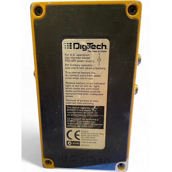 Used DigiTech Crossroads Eric Clapton Overdrive Effect Pedal