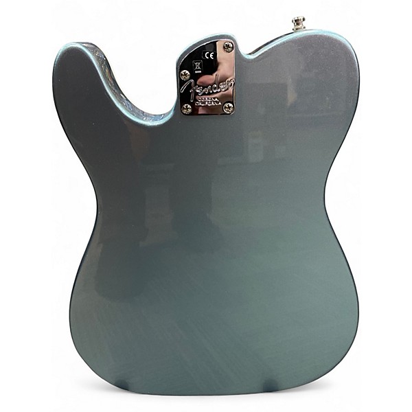 Used Fender American Elite Thinline Telecaster MYSTIC ICE BLUE Hollow Body Electric Guitar
