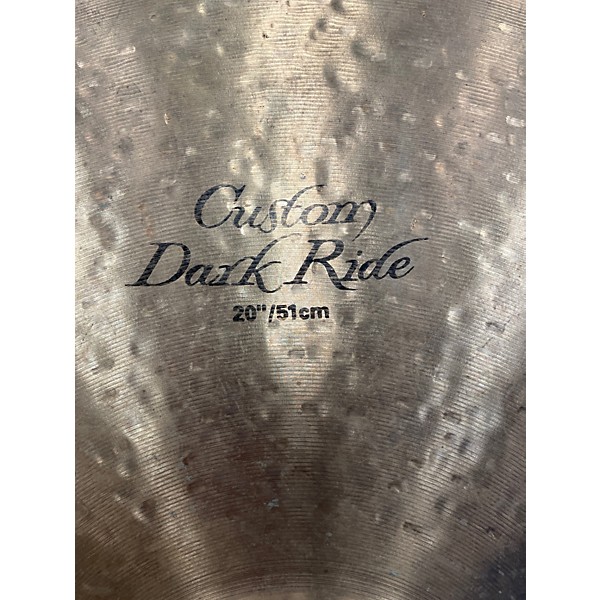Used Zildjian 20in K Custom Dark Ride Cymbal
