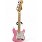 Used Squier Sonic Stratocaster HT H Flash Pink Solid Body Electric Guitar thumbnail