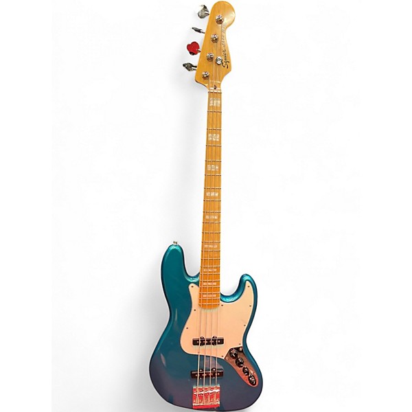 Used Squier Classic Vibe Active '70s Jazz Bass Ocean Turquoise Electric Bass Guitar