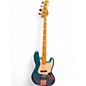 Used Squier Classic Vibe Active '70s Jazz Bass Ocean Turquoise Electric Bass Guitar thumbnail