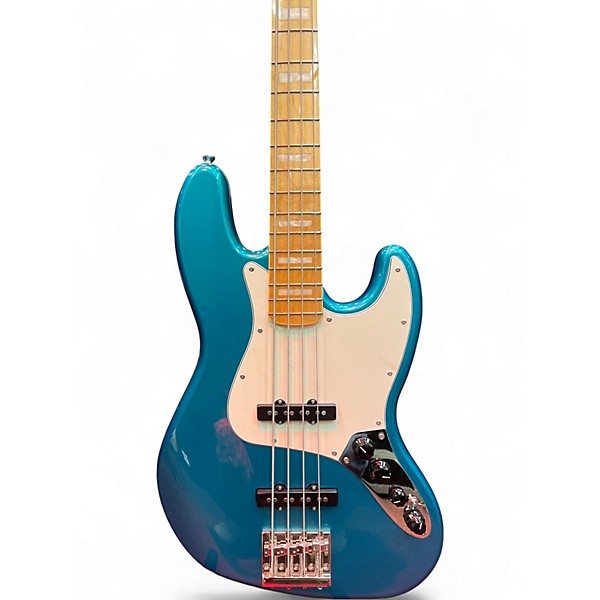 Used Squier Classic Vibe Active '70s Jazz Bass Ocean Turquoise Electric Bass Guitar