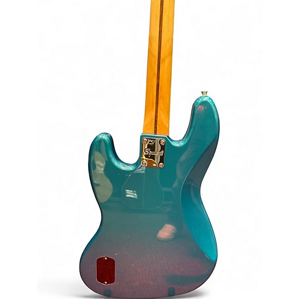 Used Squier Classic Vibe Active '70s Jazz Bass Ocean Turquoise Electric Bass Guitar
