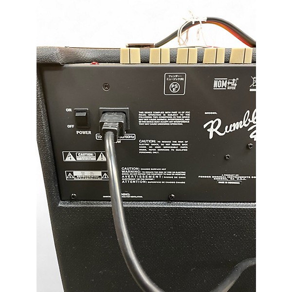 Used Fender Rumble 25 25W 1x8 Bass Combo Amp