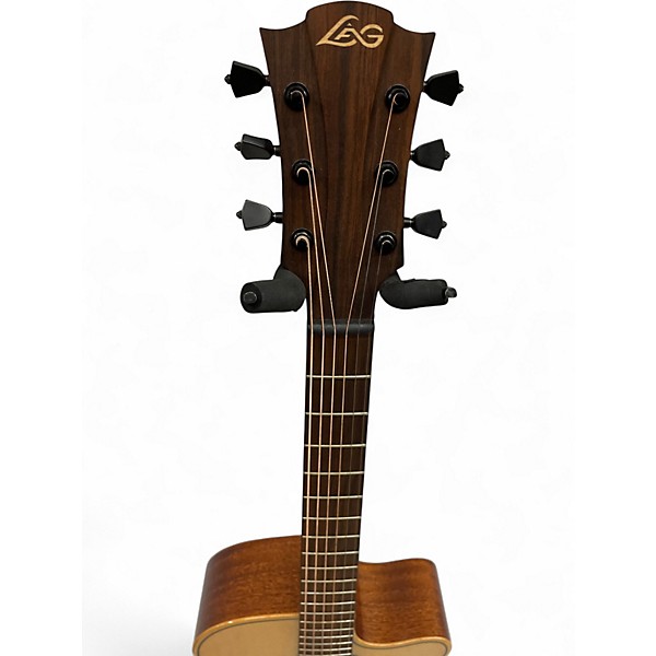 Used Lag Guitars TRAMONTANE T88ACE Natural Acoustic Electric Guitar