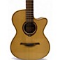 Used Lag Guitars TRAMONTANE T88ACE Natural Acoustic Electric Guitar