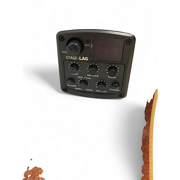 Used Lag Guitars TRAMONTANE T88ACE Natural Acoustic Electric Guitar