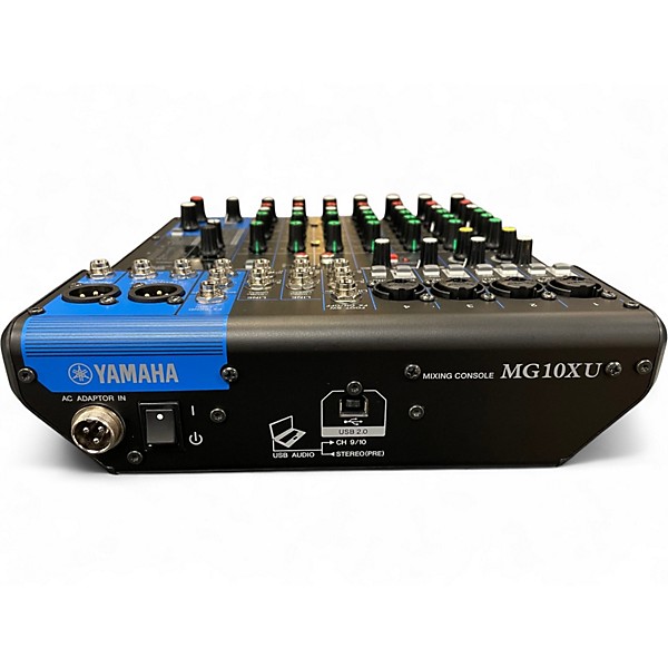 Used Yamaha MG10XU 10 Channel Mixer with Effects Unpowered Mixer