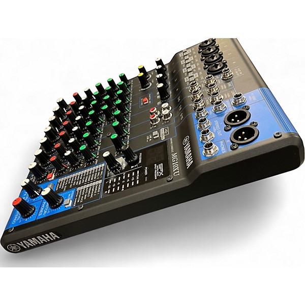 Used Yamaha MG10XU 10 Channel Mixer with Effects Unpowered Mixer