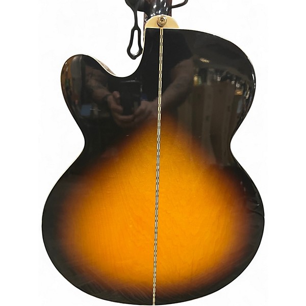 Used Epiphone EJ200SCE Sunburst Acoustic Electric Guitar