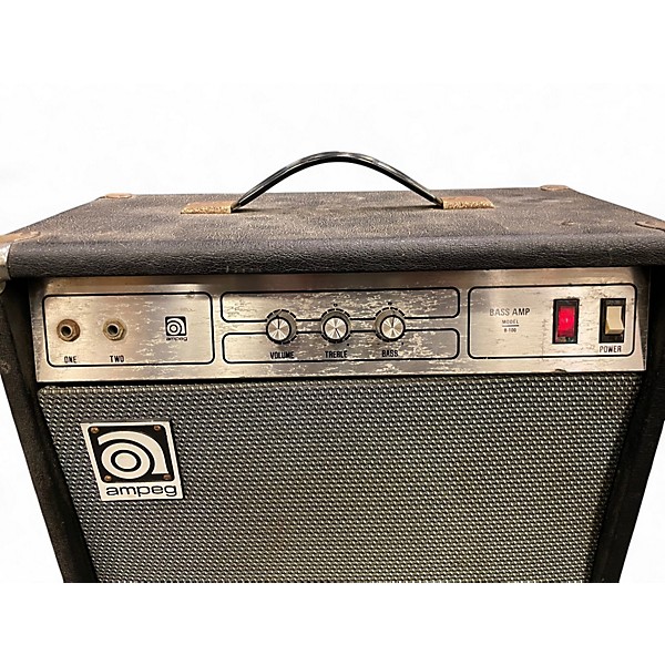 Vintage 1970s Ampeg B-100 Bass Cabinet