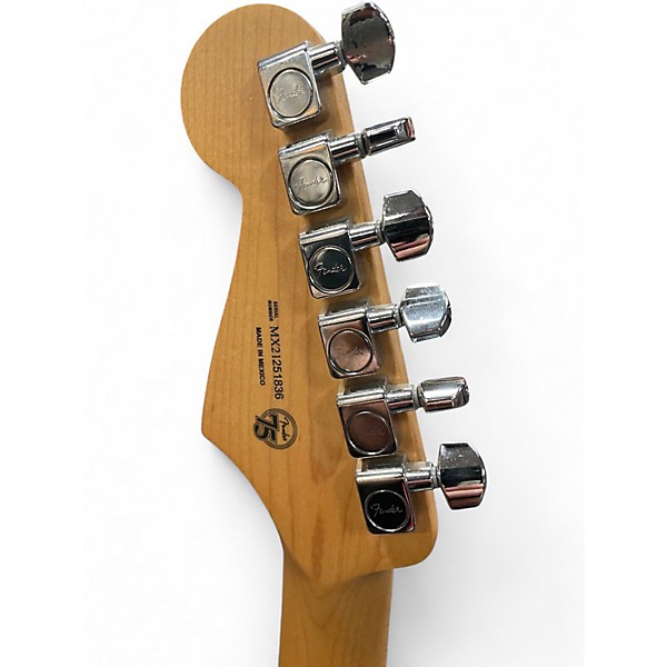 Used Fender Player Stratocaster HSS Alpine White Solid Body Electric Guitar