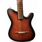 Used Ibanez FRH10N Sunburst Flat Classical Acoustic Electric Guitar thumbnail